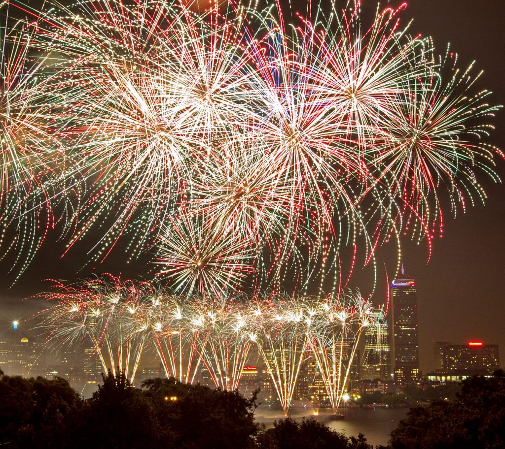 Celebrate Boston Harbor Fireworks from Nantucket Lightship LV-112